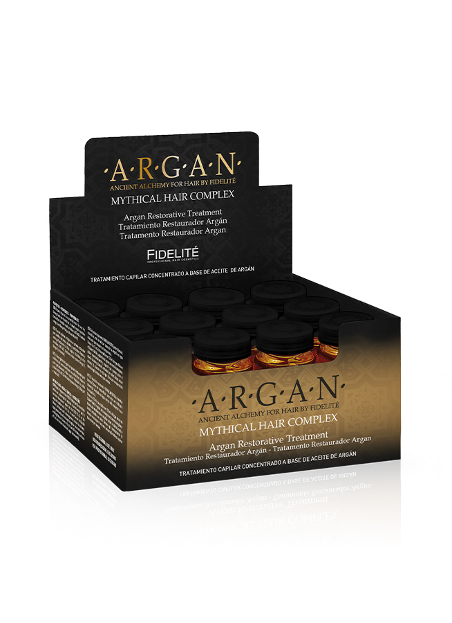 Fidelite Ampolla Mythical Argan Estuche x12u x15ml c/u