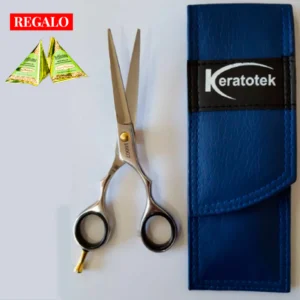 Tijera de corte de 5"5, 16007 - Keratotek + 2 mascarillas Argán y macadamia de regalo