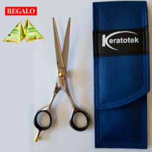 Tijera de corte de 5"5, 16009 - Keratotek + 2 mascarillas Argán y macadamia de regalo