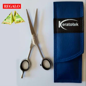 Tijera de corte de 5"5, 16062 - Keratotek + 2 mascarillas Argán y macadamia de regalo