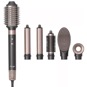 DUGA Dryer Brush Ionic Cepillo Secador Kit con 6 cabezales D3150.